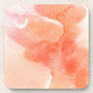 Handgemalter Hintergrund des abstrakten Watercolor Untersetzer