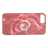 Handgemalter Rose iphone Fall Case-Mate iPhone Hülle (Rückseite (Horizontal))