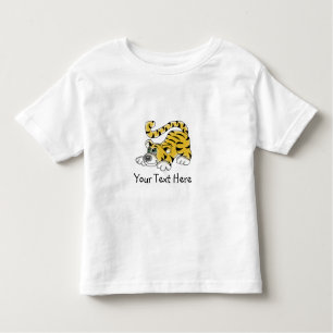 Handgemalter Tiger für Kinder - FERTIGEN Sie Kleinkind T-shirt