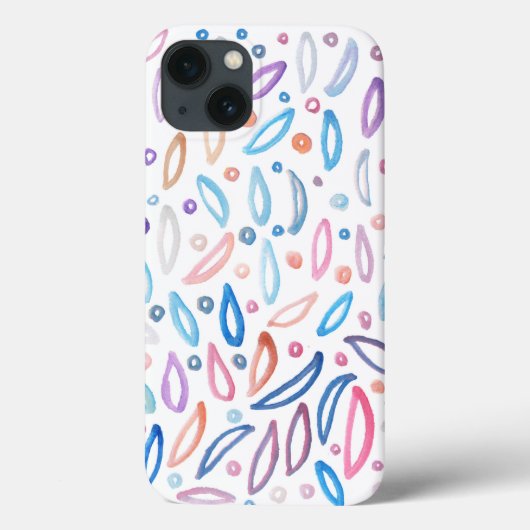 handgemaltes Aquarell Case-Mate iPhone Hülle (Rückseite)
