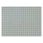 Handgemaltes Aquarell-Kaktus-Muster Tischdecke (Vorderseite (Horizontal))