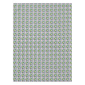 Handgemaltes Aquarell-Kaktus-Muster Tischdecke (Vorderseite)