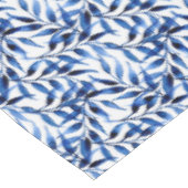 Handgemaltes Aquarell-Tinten-Muster Tischdecke (Schrägansicht)