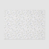 Handgemaltes Blumenseidenpapier Seidenpapier (Vorderseite)