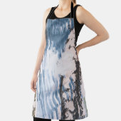 Handgemaltes Design. Einzigartiger künstlerischer Schürze (InSitu)