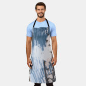 Handgemaltes Design. Einzigartiger künstlerischer Schürze (Getragen)