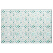 Handgemaltes Türkis-Muster Stoff (Fat Quarter (45,7 x 55,9 cm))