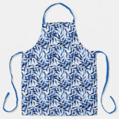 Handgemälztes Aquarellfarbenmuster Schürze (Vorderseite)