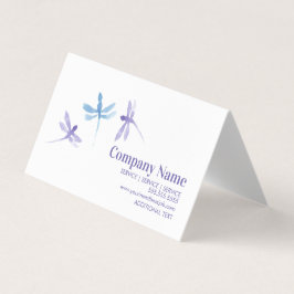 Handgemälztes Unternehmen für Wasserfarben Visitenkarten