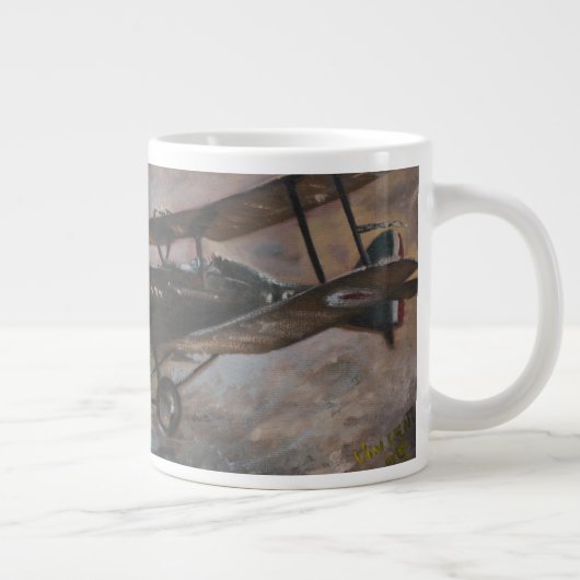 Handgemenge 1917 Jumbo-Tasse (Rechts)