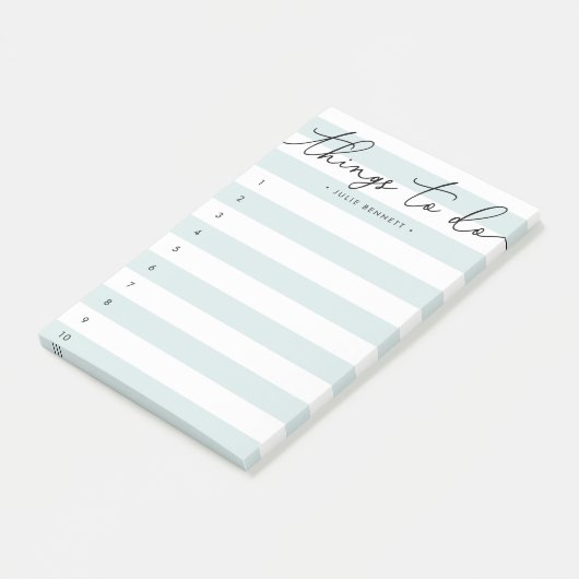 Handgepäckstreifen | Aufgabenliste Post-it Klebezettel (angewinkelt)