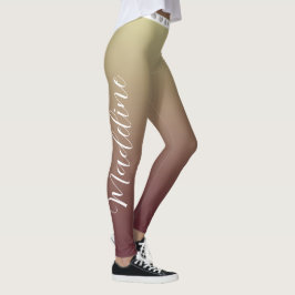 Handgesägte Personalisierte Leggings