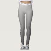 Handgesägte Personalisierte Leggings (Vorderseite)