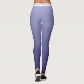 Handgesägte Personalisierte Leggings (Rückseite)