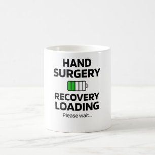 Handgeschenke für die Operation Erholung  Brüche Kaffeetasse