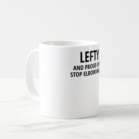 Handgeschenke| Links , leichter Hander Kaffeetasse (Vorderseite Links)