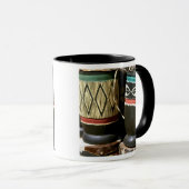 Handgeschnitzte Trommeln, Livingston, Sambia Tasse (VorderseiteRechts)