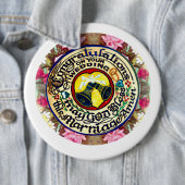 Handgeschnitzter Gourd Wedding Souvenir Button (Beispiel)