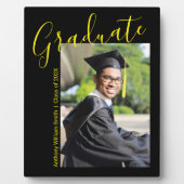 Handgeschriebene Abschluss-Foto 8 x 10 Desktop Fotoplatte (Vorderseite)