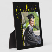 Handgeschriebene Abschluss-Foto 8 x 10 Desktop Fotoplatte (Seite)