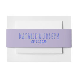 Handgeschriebene farbenfrohe, muffige Retro-Einzig Einladungsbanderole