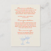 Handgeschriebene, gemalte, polstrische Hochzeitsde Begleitkarte (Vorderseite)