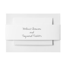 handgeschriebene Hochzeit