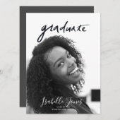 Handgeschriebene Letterings Minimalistischer Foto  (Vorne/Hinten)