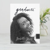 Handgeschriebene Letterings Minimalistischer Foto  (Stehend Vorderseite)