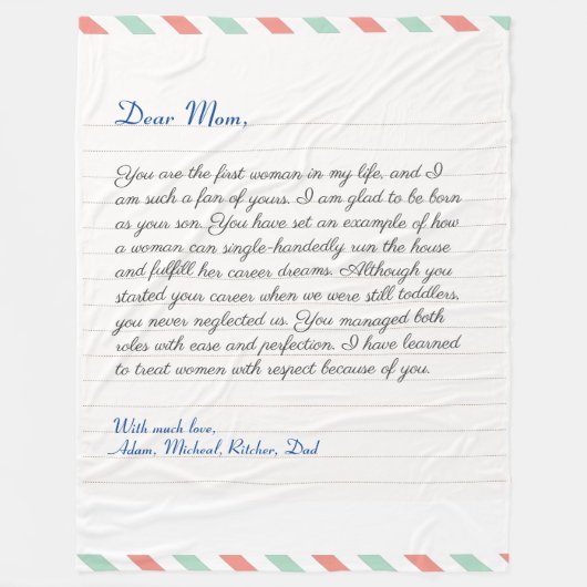 Handgeschriebene Liebe eines Notebooks  Fleecedecke (Vorderseite)