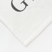 Handgeschriebene Liebe Sie Oma Opa 33 Foto Fleecedecke (Ecke)