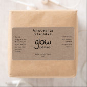 Handgeschriebene Minimalistisch Styling-Face-Serum (Insitu)