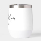 Handgeschriebene Mutter des Groom-Skriptes (Rückseite)