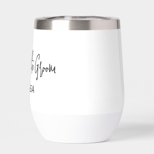 Handgeschriebene Mutter des Groom-Skriptes (Rückseite)