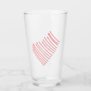 Handgeschriebene Pen Lines Vector Graphics Glas