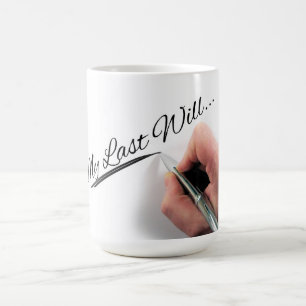 Handgeschriebene Pen-Tasse Kaffeetasse