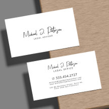 Handgeschriebene Schrift minimalistisches elegante