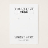 Handgeschriebene Schriftart-ERING-Grafikkarte (Vorderseite)