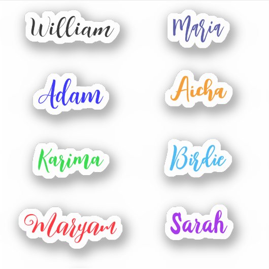 Handgeschriebene Skriptnamen, Beste wasserdichte S Aufkleber (Vorderseite)