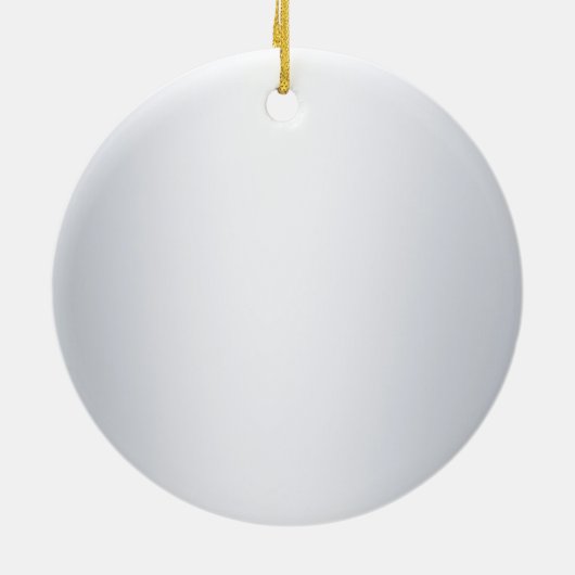 Handgeschriebene Skriptvorlage Silver Metallic Loo Keramik Ornament (Hinten)