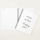 Handgeschriebene SkriptWedding Planer (Anzeige)