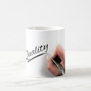 Handgeschriebene Tasse der Qualität