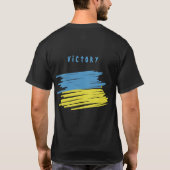 Handgeschriebene ukrainische patriotische sagen pa T-Shirt (Rückseite)