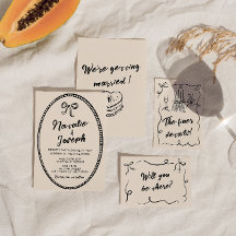 Handgeschriebene Vintage, einzigartige moderne, ko