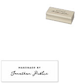 Handgeschriebene Vorlage für elegante Skriptnamen Gummistempel (Stempel)