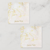 Handgeschriebene Vorlage für Gold-Script-Text (Vorne/Hinten)