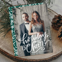 Handgeschriebene Weihnachtsgruß-Schrift-Overlay-Fo