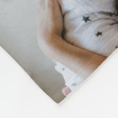 Handgeschriebene Wir Liebe Sie Papa 9 Foto  Fleecedecke (Ecke)