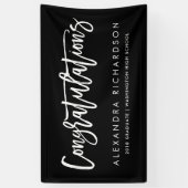 Handgeschriebener Absolvent der Glückwunsch-| Banner (Vertikal)