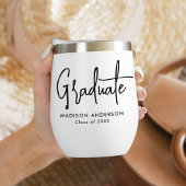 Handgeschriebener Black Script-Abschluss